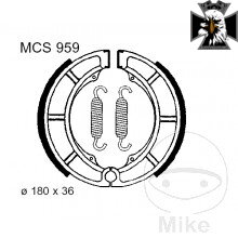 Brzdové čeľuste s pružinou TRW alebo 7370893 pre Suzuki Intruder VL800 2001-2009