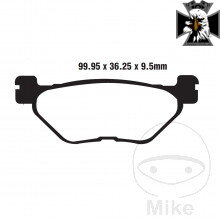 EBC - poloSinter V zadné brzdové platničky pre Yamaha Midnight Star XVS 950 2009-2015