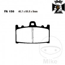 Brzdové doštičky Sinter EPFA EBC Alternative: 7870157 pre Kawasaki Vulcan 2000 2004-2010