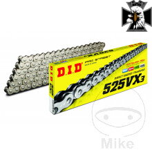 DID X-krúžok S&S525VX3/110 reťaz otvorený s nitovacou spona pre Yamaha MT09 / FZ09 RN29 2013-2016 