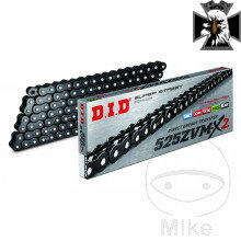 DID XRINGKB&B525ZVMX2/110 reťaz otvorený s nitovacou spona pre Yamaha MT09 / FZ09 RN29 2013-2016 