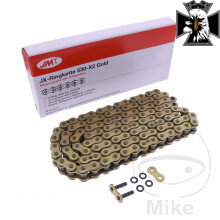 JMT X-reťaz otvorený s nitovacou spojkou 530X2 gold 118 pre Honda VF750C Magna RC43 1993-2000