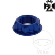 Matka krku riadenia M24X1.50 mm Alu modrý pre Suzuki VL1500 Intruder 1998-2012