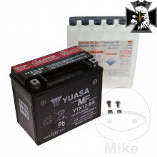 Motocyklový akumulátor YTX12-BS Yuasa JMT 7073661 3943 6ON 9171 pre Suzuki Intruder VL800 2001-2009 