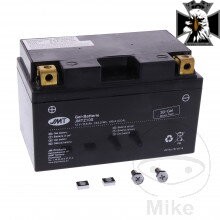 Motocyklový akumulátor YTZ10S Gél JMT Yuasa 7070923 0109 6ON 9002 pre Yamaha MT09 / FZ09 RN29 2013-2016