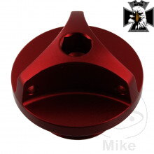 Nalievacia skrutka M20X1.50 mm Alu červená  pre Suzuki VS800 Intruder 1992-2000