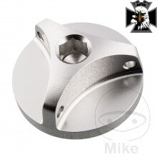 Nalievacia skrutka M20X1.50 mm Alu strieborná  pre Suzuki VS800 Intruder 1992-2000