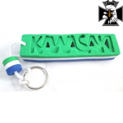 Nepotopiteľná penová kľúčenka Kawasaki