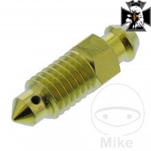 Odvzdušňovacia skrutka M8X1.25 mm Titan zlatý pre Honda CMX 500