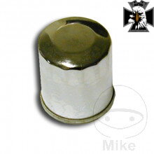 Olejový filter HIFLO HF303C chrómový K&N 7230125 Mahle 7620388 Pre Yamaha XV 1600 Wild Star / XV 1700 Road Star 1999-2005