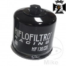 Olejový filter HIFLO HF138RC závodný K&N 7230078 Mahle 7620370 pre Suzuki VL1500 Intruder 1998-2012