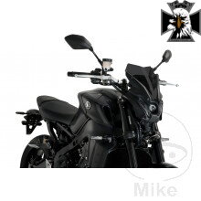 Plexi ŠPORT NEW GEN PUIG dunkel pre Yamaha MT09 / FZ09 RN69 2021-2023 
