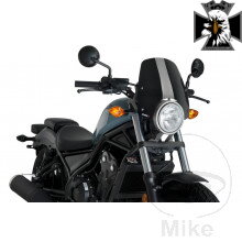 Plexi ŠPORT NEW GEN PUIG N schwarz pre Honda CMX 500