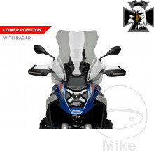 Plexi TOUR PUIG rauchgrau pre BMW R1300GS 2023-2025
