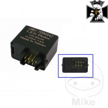 Relé smerovky elektrický JMP 12V 7POL pre Suzuki Intruder VL800 2001-2009