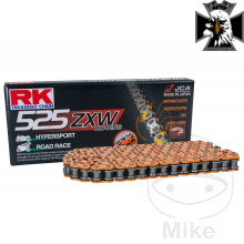 RK XW-reťaz OR525ZXW/110 reťaz otvorený s nitovacou spona pre Yamaha MT09 / FZ09 RN29 2013-2016 