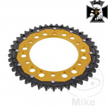 Rozeta DUA 43Z pre reťaz 530 GO ZF vnútorný priemer 120 rozstup dier 140 pre Kawasaki Vulcan VN800 1995-2006