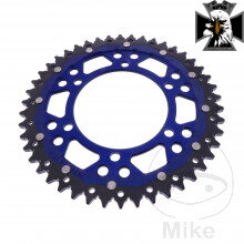 Rozeta DUA 46Z pre reťaz 525 modrá ZF vnútorný priemer 110 rozstup dier 130 pre Yamaha MT09 / FZ09 RN29 2013-2016 