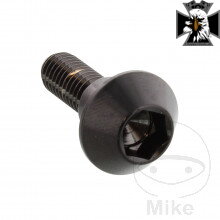 Skrutka brzdového kotúča JMP Bolt M6X1.00 mm 20 mm nerez V4A čierna farba pre XV 1700 Warrior 