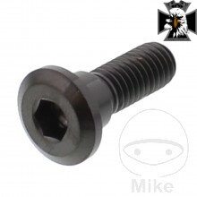 Skrutka brzdového kotúča JMP Bolt M8X1.25 mm 24 mm Titan čierna farba pre Honda VTX 1300 2003-2007
