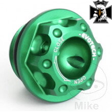 Skrutka Nalievacia AL EVT 20X2.5 mm grün  pre Yamaha MT09 / FZ09 RN29 2013-2016