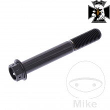 Skrutka šesťhranná M10 x 1.25 70 mm nerez V4A Racing čierny  pre Yamaha MT10 N78 2022-2025