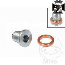Skrutka výpusť oleja MAG JMP M14X1.5MM s DICHTR pre Yamaha MT10  FZ10 RN45 2016-2021