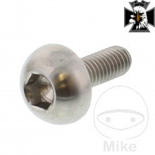 Skrutky brzdového kotúča M6X1.00 mm 17 mm Titan pre Honda VTX 1800 2001-2006
