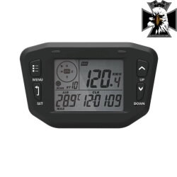 Univerzálny tachometer s GPS, teplomerom a ďalšími funkciami 