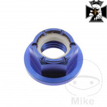 Viazacia matka M10 x 1.25 mm Titan modrý  pre Honda GoldWing GL1800 2018-2024
