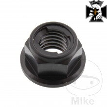 Viazacia matka M8X1.25 mm Titan čierny Pre Yamaha Midnight Star XVS 950 2009-2015