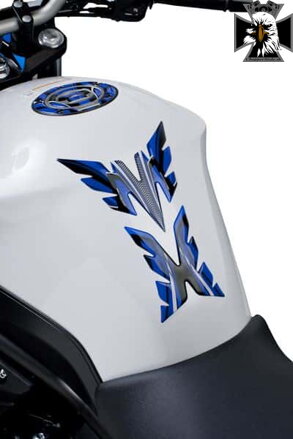 PUIG - Polep palivovej nádrže / tankpad pre motocykle - modrý