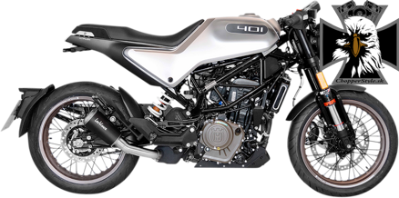 LEO VINCE VÝFUK LV-10 HUSQVARNA SVARTPILEN/VITPILEN 401 BLACK EDITION