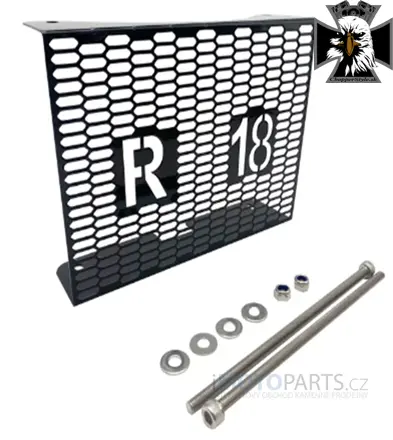 Ozdobná mriežka / kryt chladiča pre BMW R18 2020-2023 - čierna Ozdobná mriežka / kryt chladiča pre BMW R18 2020-2023 - čierna