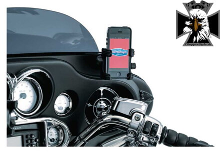 Kuryakyn - Držiak na telefón / GPS s úchytom to masky pre Harley Davidson 