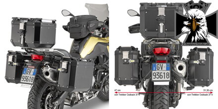 GIVI BOČNÉ NOSIČE BMW F750GS/F850GS (18-21) PL5127CAM