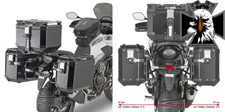 GIVI BOČNÉ NOSIČE HONDA CB 500 X (19-22) PLO1171CAM