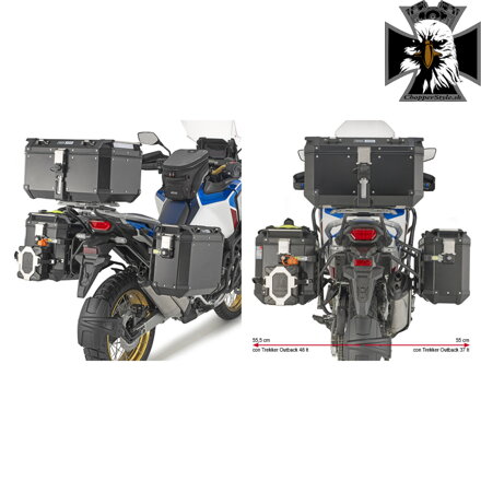 GIVI BOČNÉ NOSIČE HONDA CRF1100L AFRICA TWIN/ADVENTURE SPORTS (20-24) PLO1178CAM