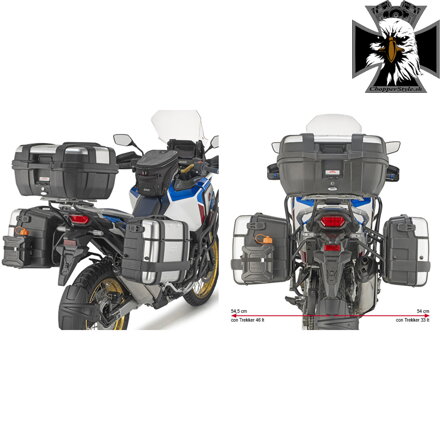 GIVI BOČNÉ NOSIČE HONDA CRF1100L AFRICA TWIN/ADVENTURE SPORTS (20-24) PLO1178MK