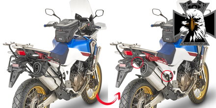 GIVI BOČNÉ NOSIČE MONOKEY HONDA CRF 1000L AFRICA TWIN/ADVENTURE SPORTS (18-19) PLR1161