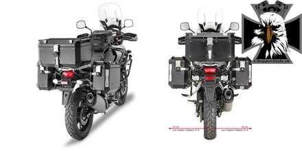 GIVI BOČNÉ NOSIČE TREKKER OUTBACK SUZUKI DL 1000 V - STROM (14-19) PL3105CA