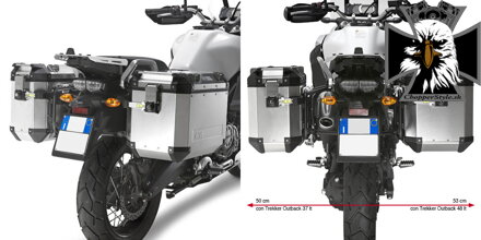 GIVI BOČNÉ NOSIČE YAMAHA XT 1200 Z (10-20)/ZE SUPER TÉNÉRÉ (14-20) PL2119CAM