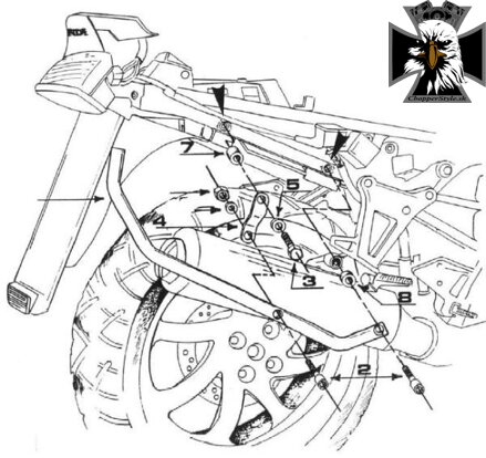 GIVI DRŽIAK MONORACK HONDA VFR 750 F 229F