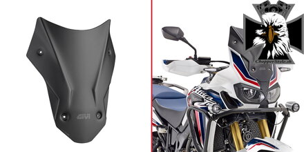 GIVI PLEXI HONDA CRF1000L AFRICA TWIN/AFRICA TWIN ADVENTURE SPORTS D1144BO