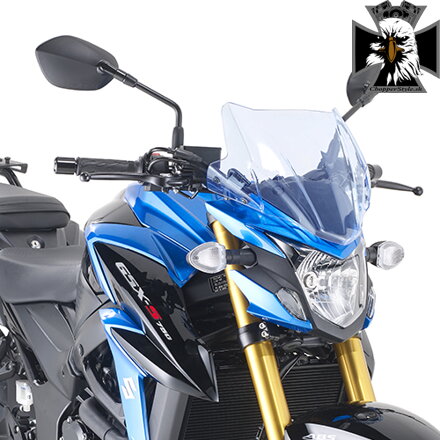 GIVI PLEXI MODRÉ SUZUKI GSX-S 750 (17-19) A3113BL