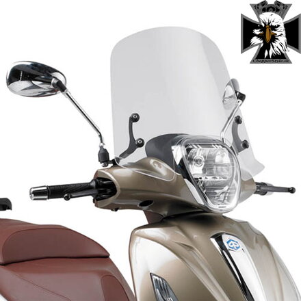 GIVI PLEXI PIAGGIO BEVERLY 125IE-300IE/350 SPORT TOURING 357A