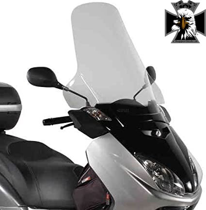 GIVI PLEXI YAMAHA MAJESTY 125-150-180/MBK SKYLINER 125-150 130DT