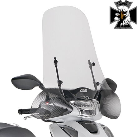 GIVI SADA NA MONTÁŽ PLEXI 1117A HONDA SH 125i-150i (17-19) A1155A