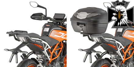 GIVI ZADNÝ NOSIČ KTM DUKE 125-390 (17-23) 7707FZ