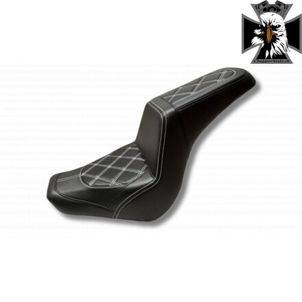 MurNox - Kožené dvodielno sedadlo pre Harley Davidson Softail / Street Bob 2018-2023